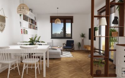 Mieszkanie 64m w Poznaniu - salon